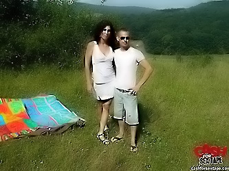 Couple Fucking Outdoors In The Woods